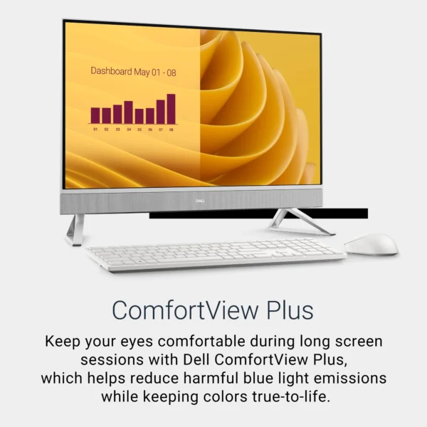 Dell 27 All-in-One Desktop EC27250 27" FHD Display Intel Core i7-1355U