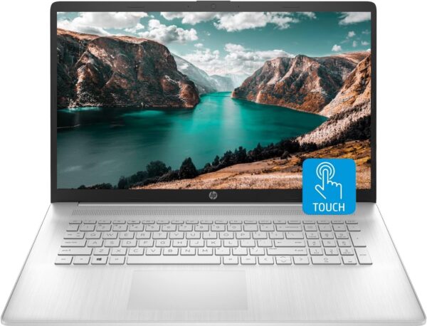 HP 17 Laptop, 17.3" HD+ Touchscreen Display, 12th Gen Intel Core i7-1255U